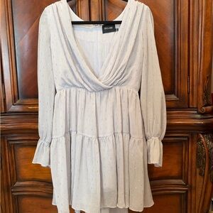 Do+Be Lilac with Gold Dress size medium